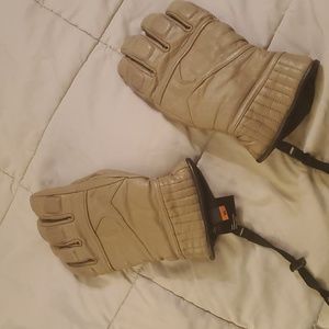 Mens Tan Leather Celtek Sno Gloves XL